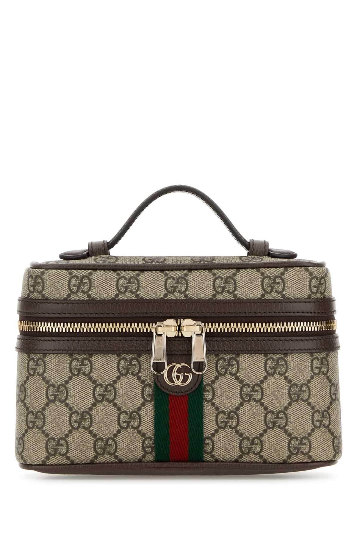 Gucci Women Printed Canvas Mini Ophidia Handbag