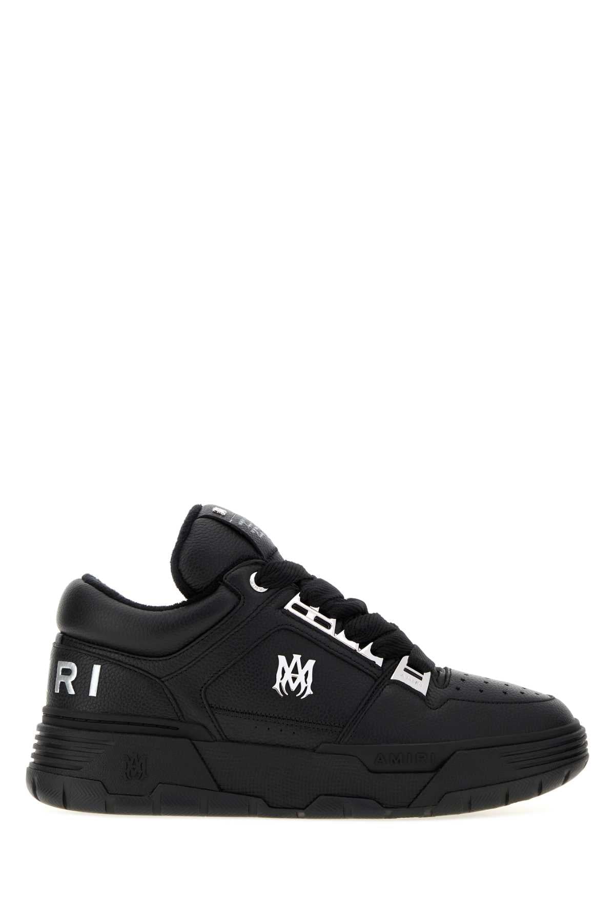 Amiri Men Black Leather Ma-1 Sneakers