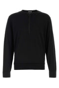 Tom Ford Men Black Wool Blend Sweater