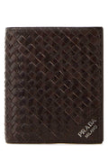 Prada Men Brown Leather Wallet