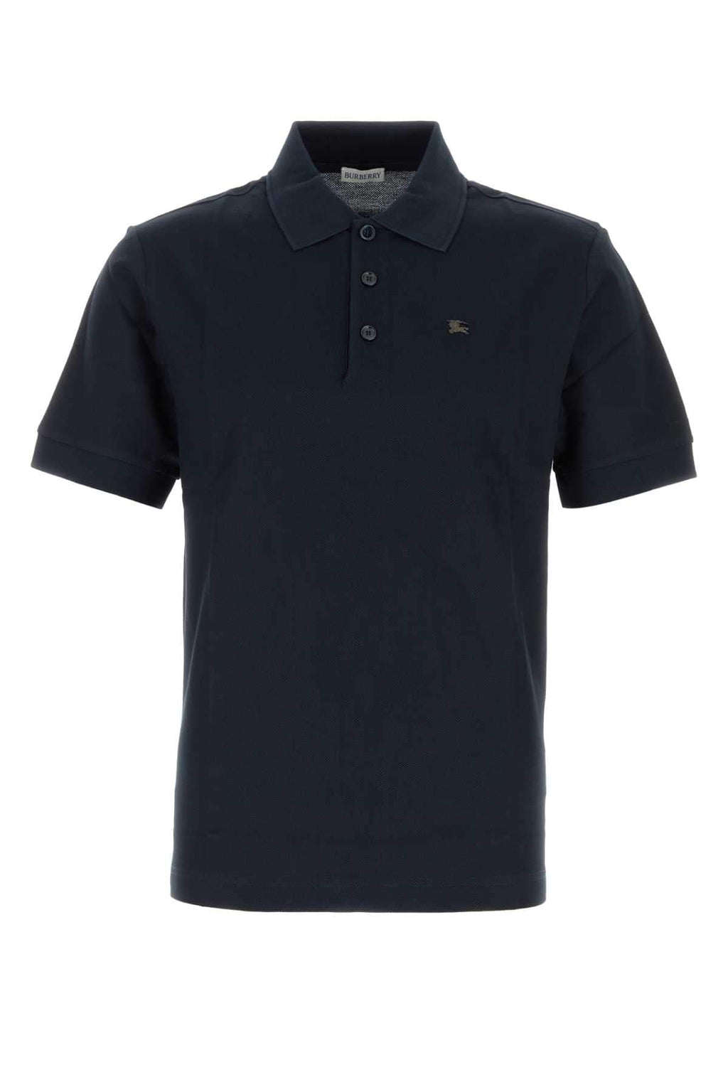 Burberry Men Navy Blue Piquet Polo Shirt