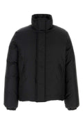 Alexander Mcqueen Men Black Nylon Down Jacket