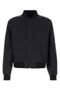 Gucci Men Black Gg Faille Reversible Jacket
