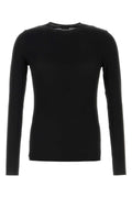 Gucci Men Black Jersey T-Shirt