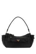 Prada Women Black Leather Small Shoulder Bag