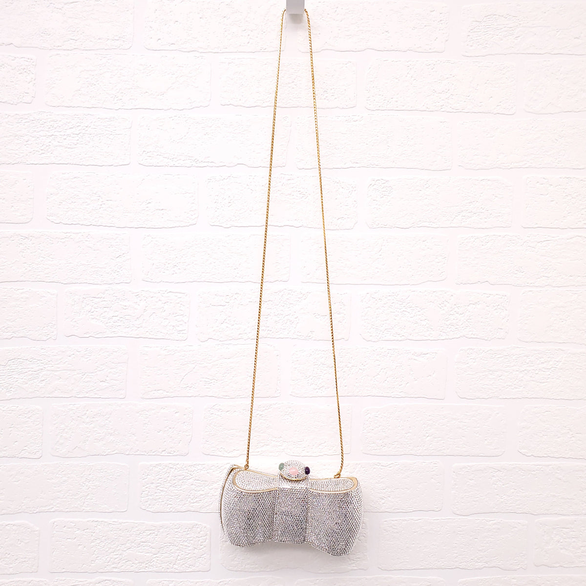 JUDITH LEIBER BOW CLUTCH