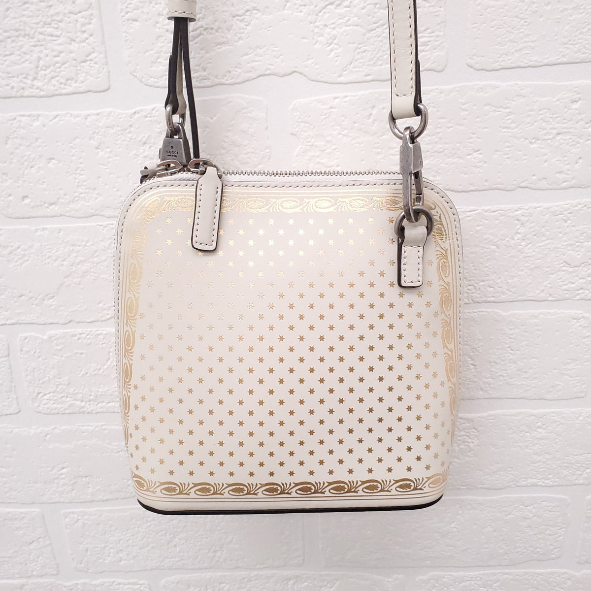GUCCI OPHIDIA LOGO MOON & STAR CROSSBODY ($2450)