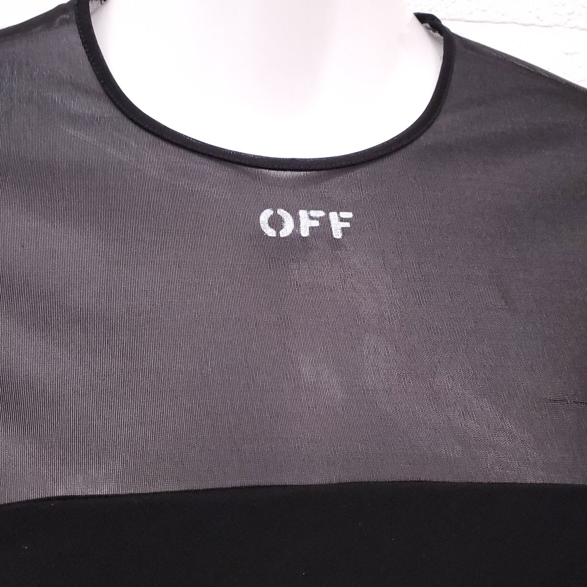 OFF-WHITE LOGO DRESS - SIZE 36
