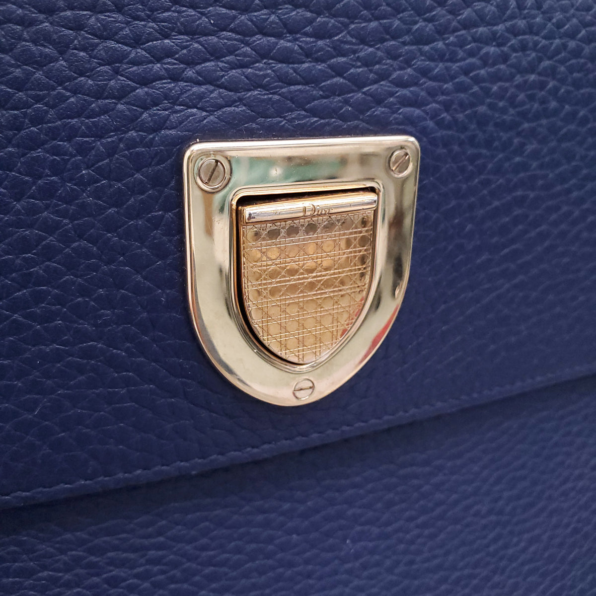 CHRISTIAN DIOR BLUE DIOREVER BAG