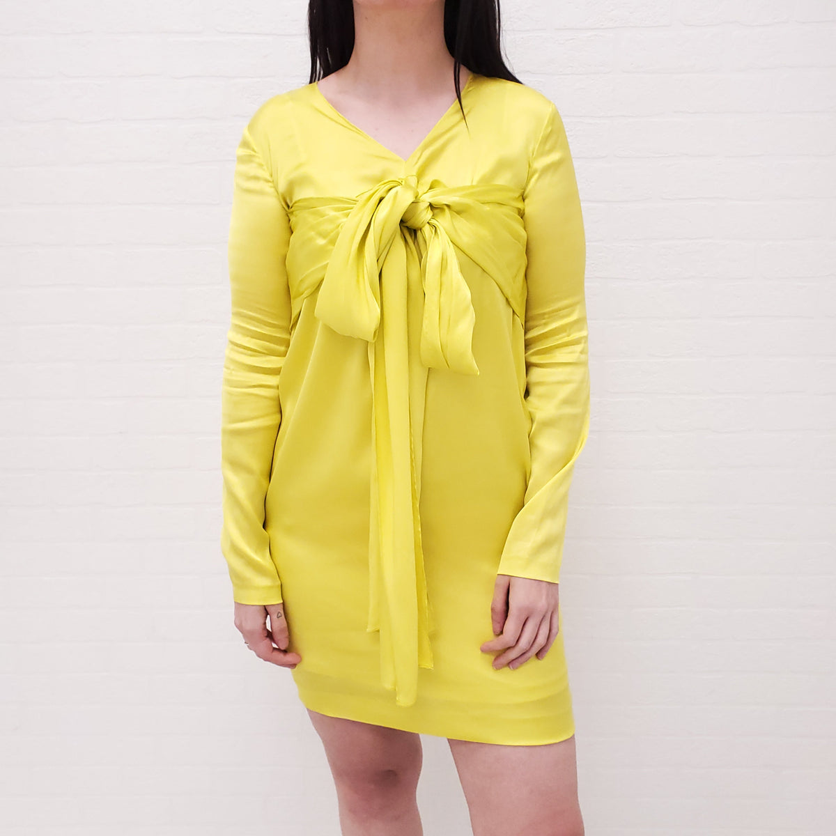 M MISSONI YELLOW DRESS - SIZE 40