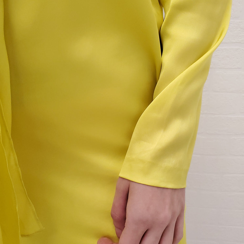 M MISSONI YELLOW DRESS - SIZE 40