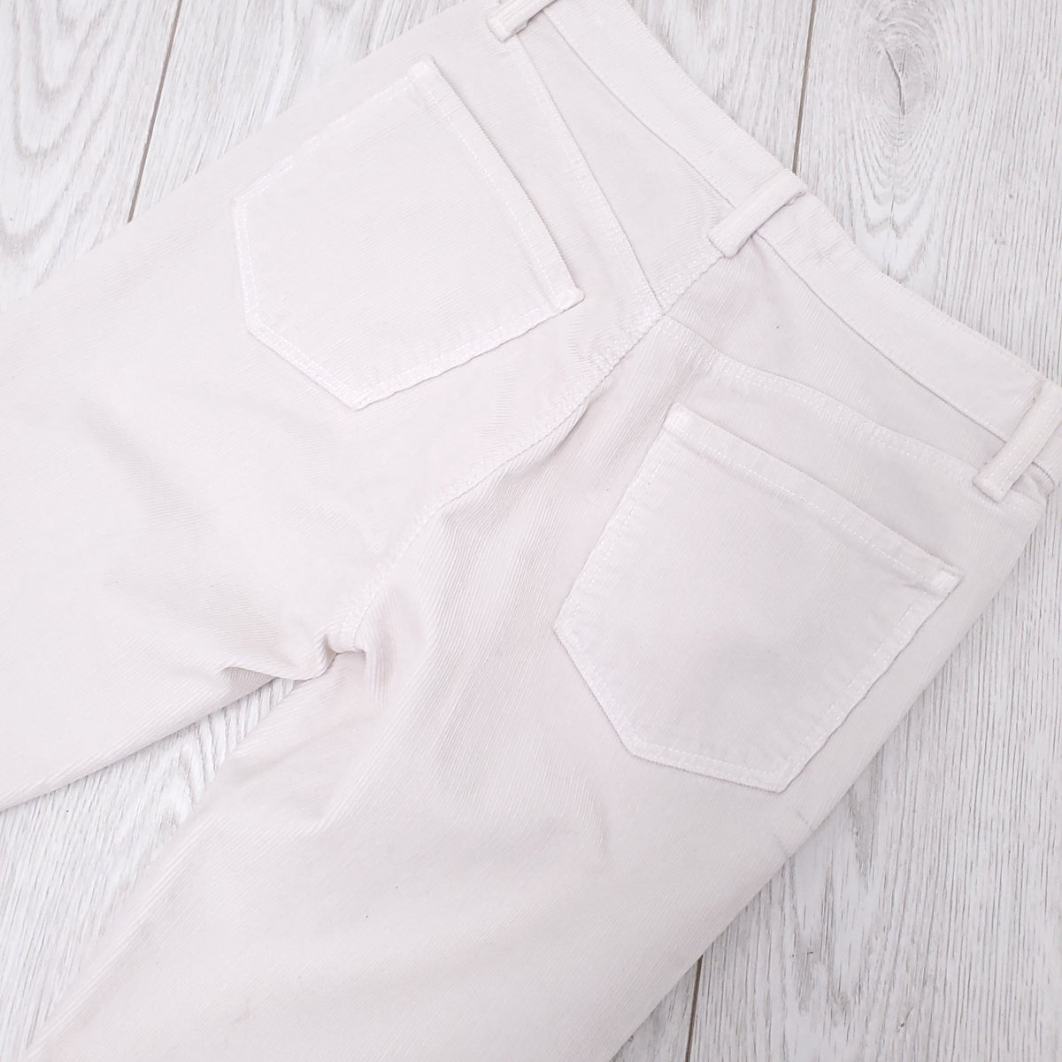 J BRAND CREAM CORDUROY PANTS - SIZE 25