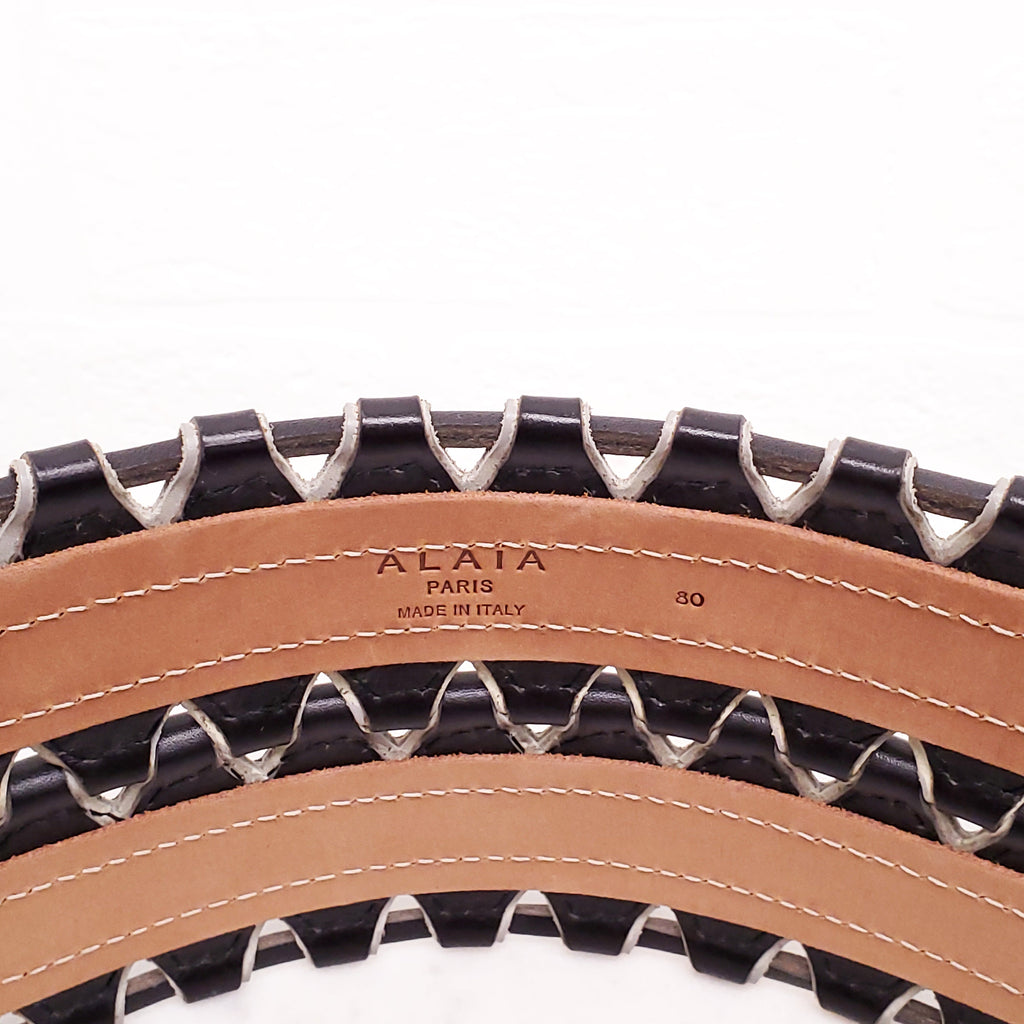 ALAÏA WAIST BELT - SIZE 80