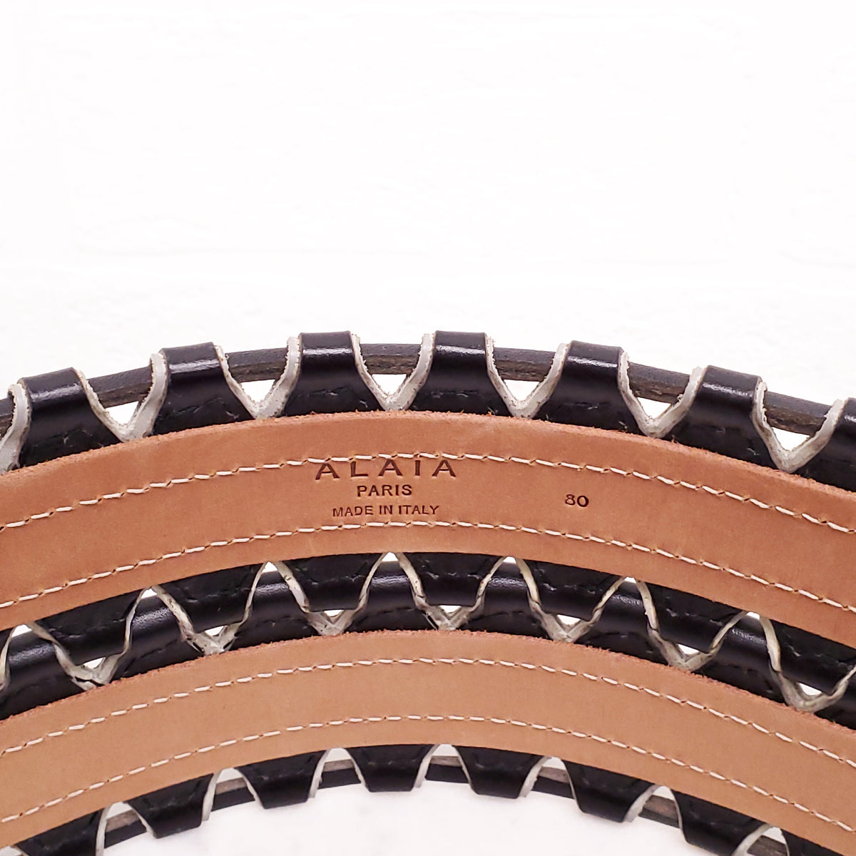 ALAÏA WAIST BELT - SIZE 80