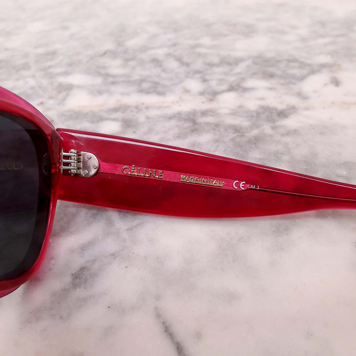 CELINE PINK LIGHTWEIGHT FRAME SUNGLASSES