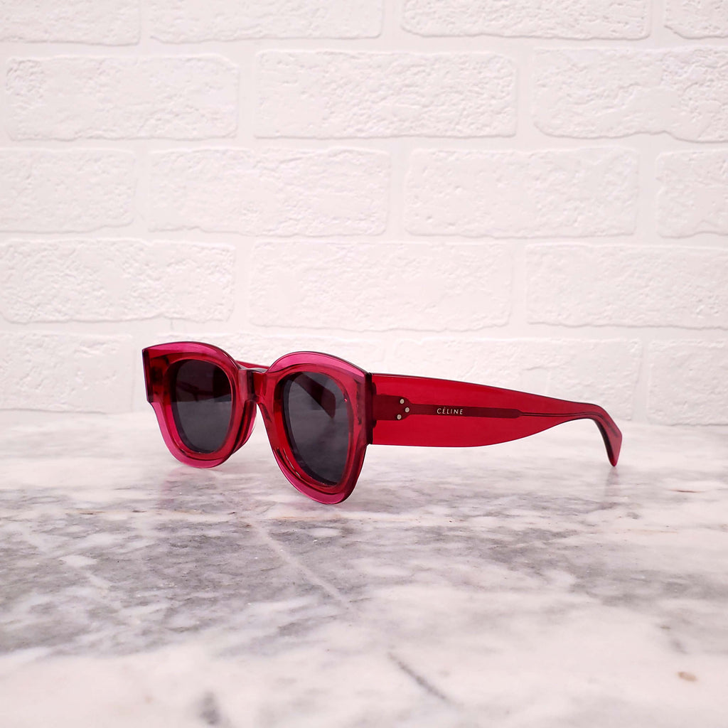 CELINE PINK LIGHTWEIGHT FRAME SUNGLASSES