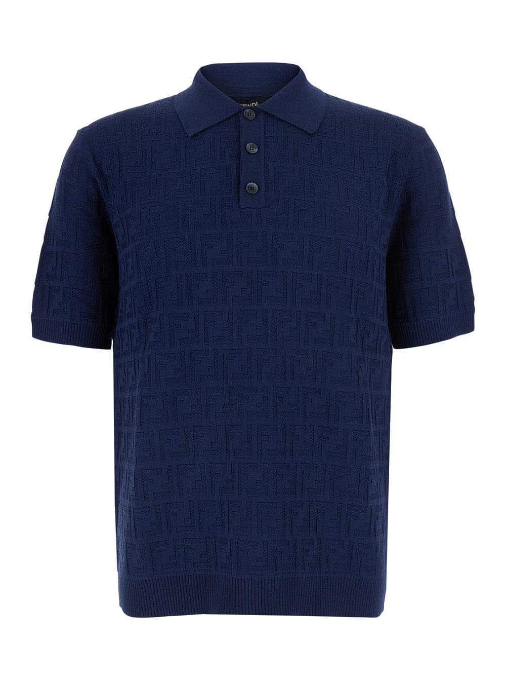 Fendi Men Ff Jaquard Cotone