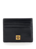 Versace Men Flat Card Case Calf Leather