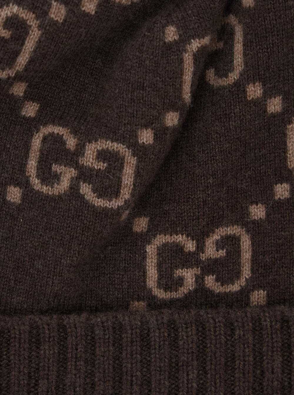 Gucci Men Cuffia In Gg