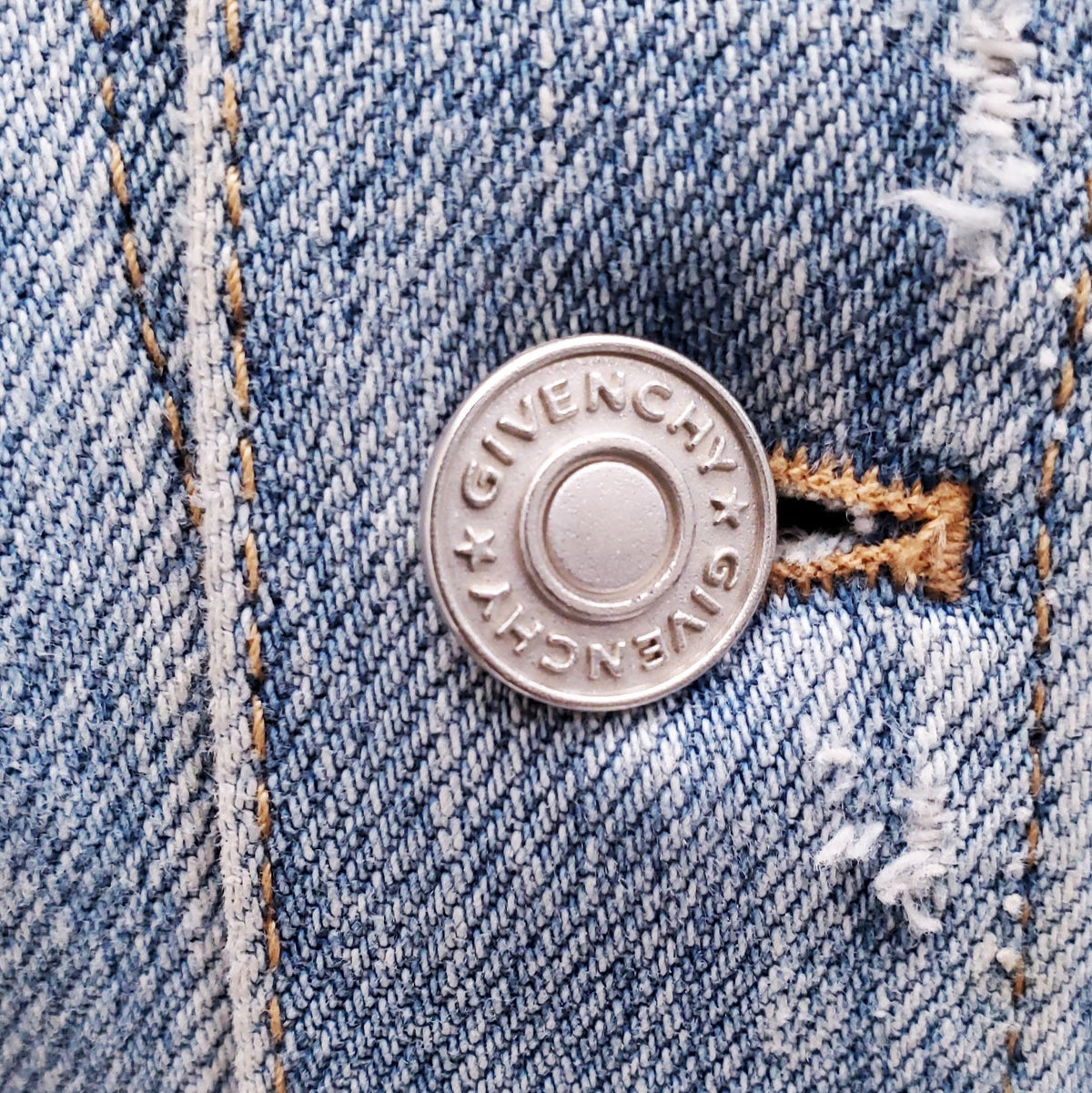 GIVENCHY DENIM DRESS - SIZE 36