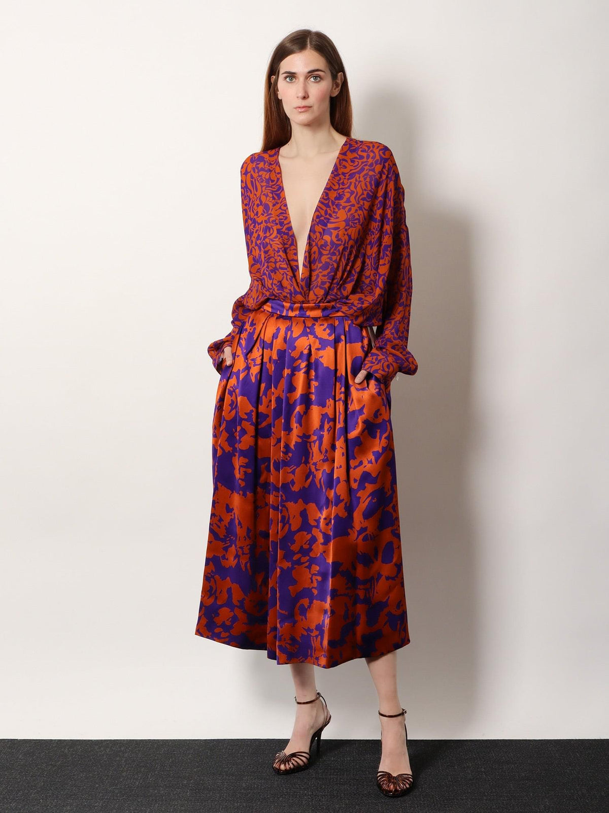 Dries Van Noten Women Soni Skirt In Printed Viscose
