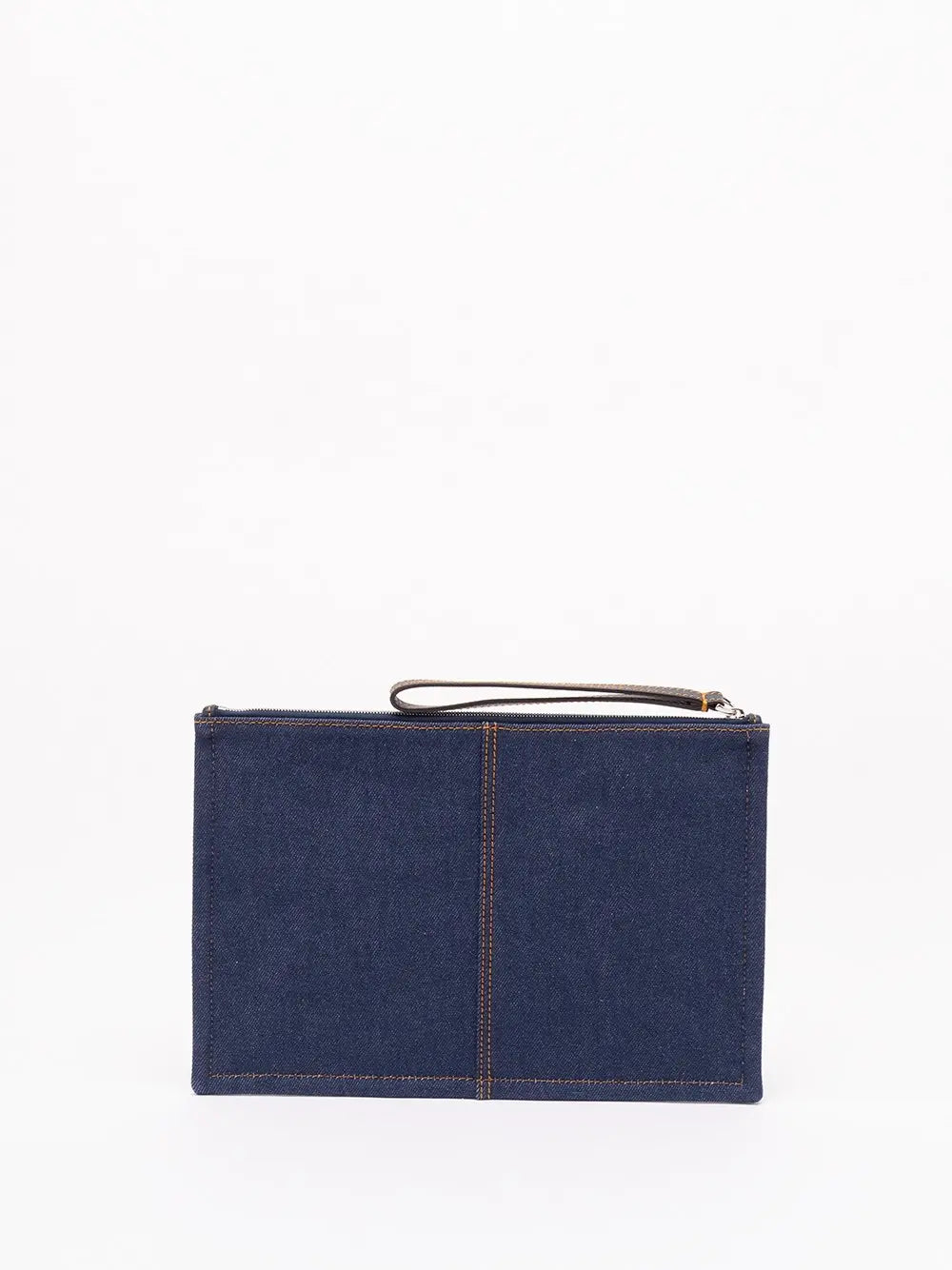Fendi Men Flat Pouch Denim