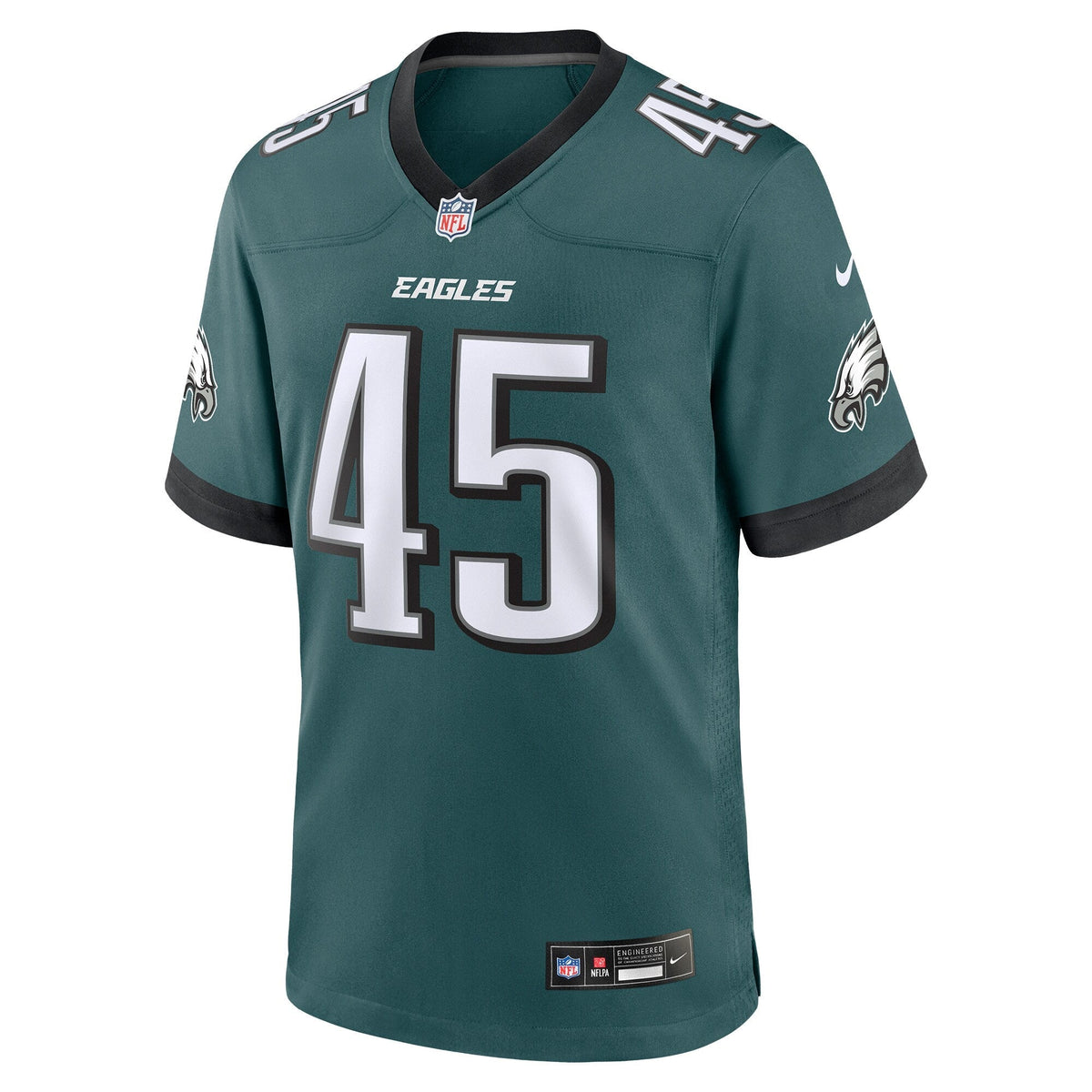 Devin White Philadelphia Eagles Nike  Game Jersey - Midnight Green