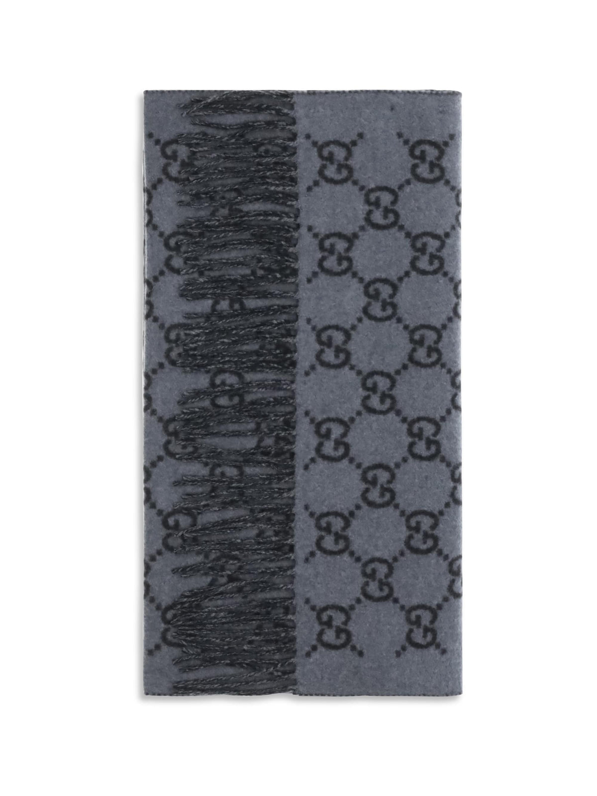 Gucci Men Gg Cashmere Scarf