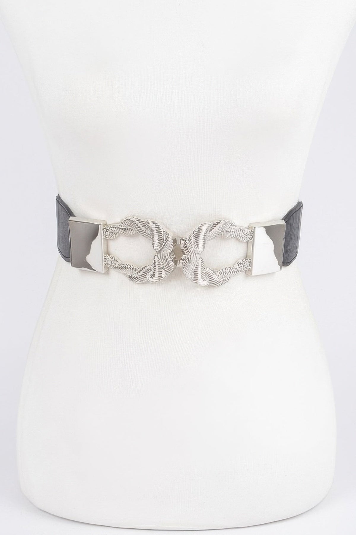 Twist Link Cuff Elastic Belt
