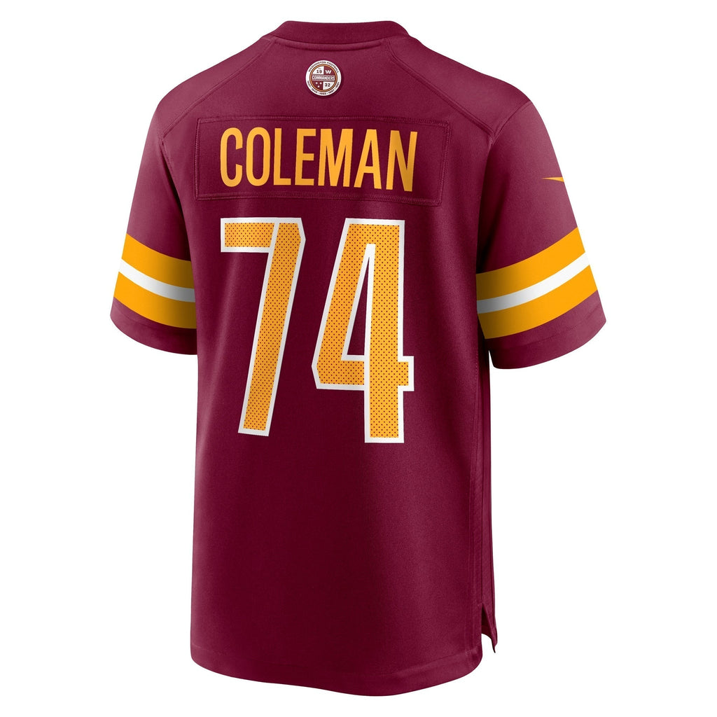 Brandon Coleman Washington Commanders Nike  Game Jersey -  Burgundy