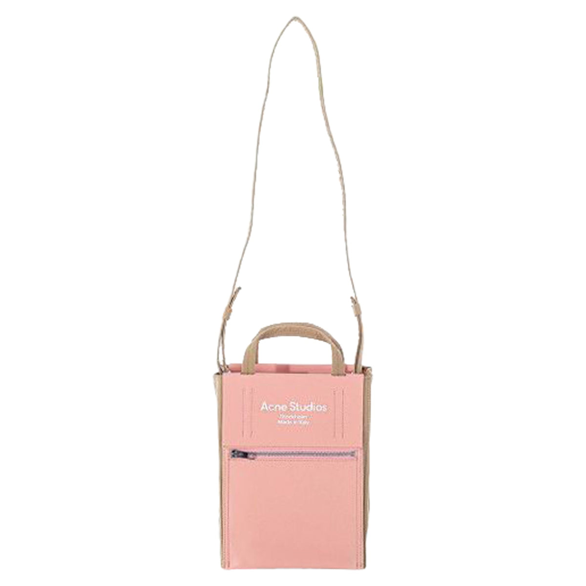 Acne Logo Mini Tote Crossbody Bag Aev