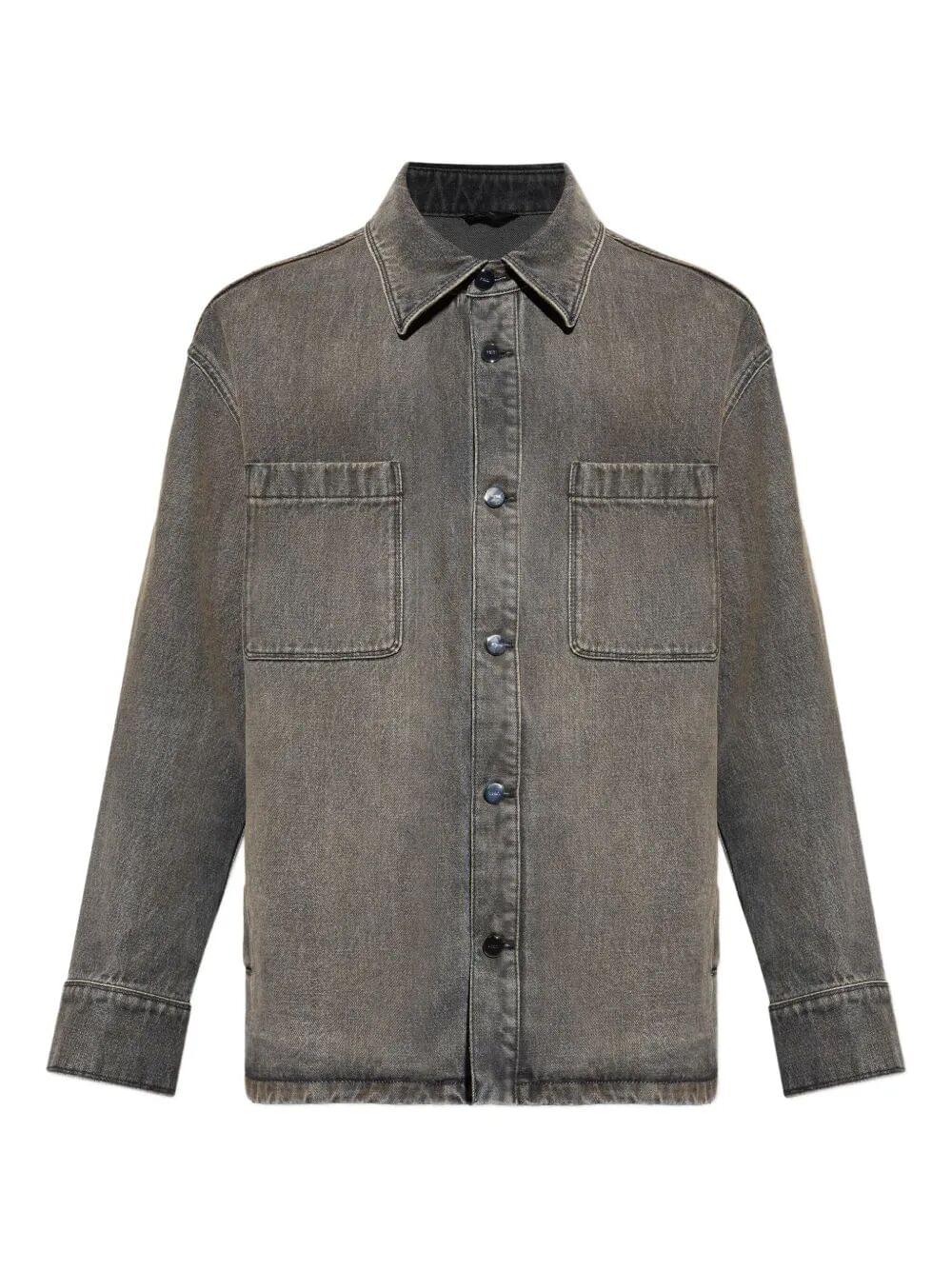 Fendi Men Jacket Marble Overdye