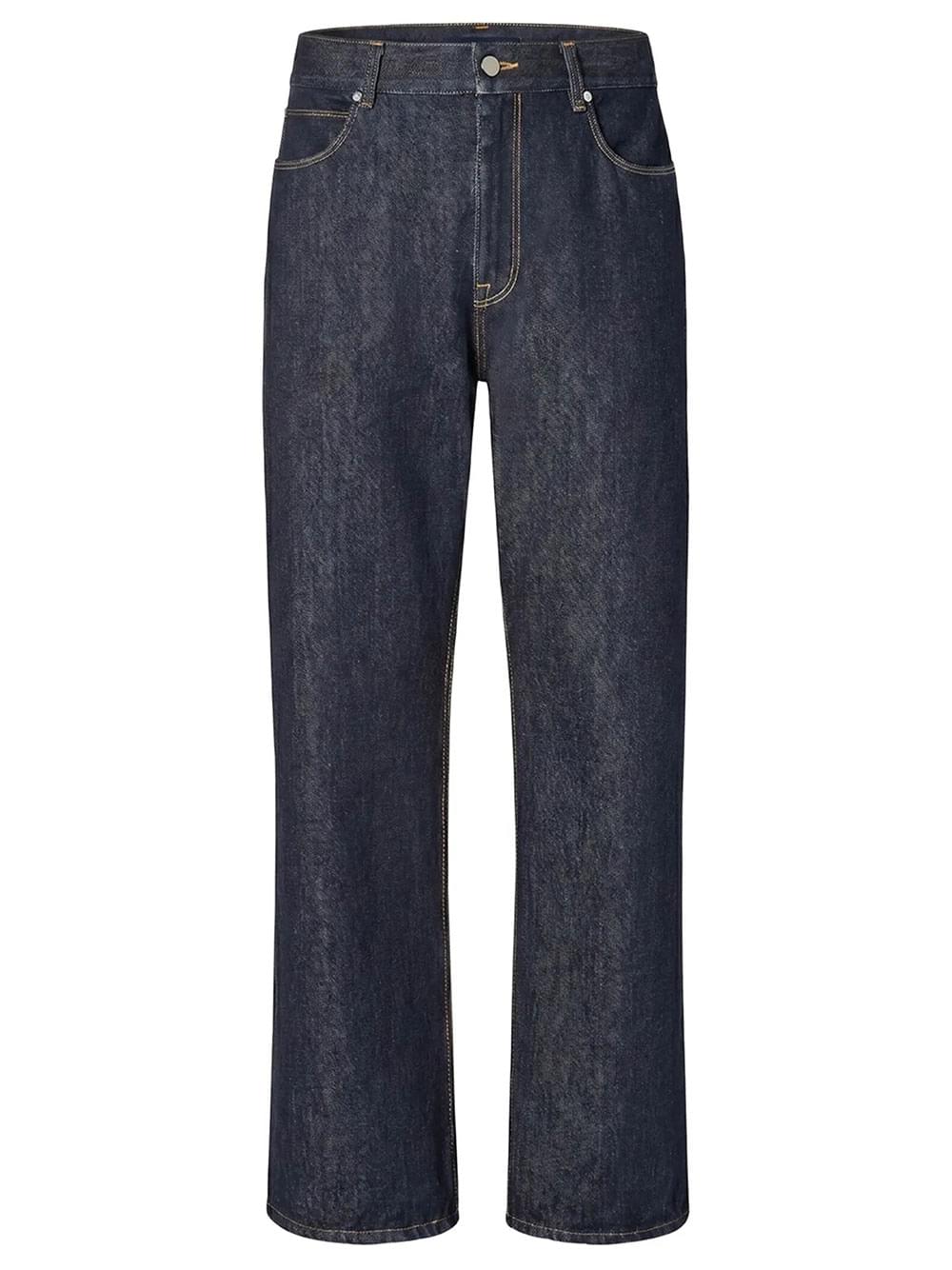 Fendi Men Denim Regular Blu Washed