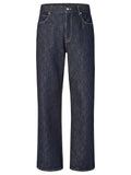 Fendi Men Denim Regular Blu Washed