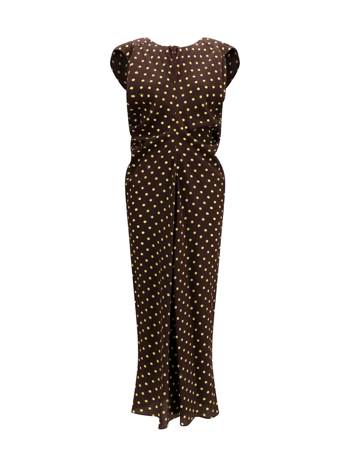 Marni Women Printed Polka Dot Crepe Dress