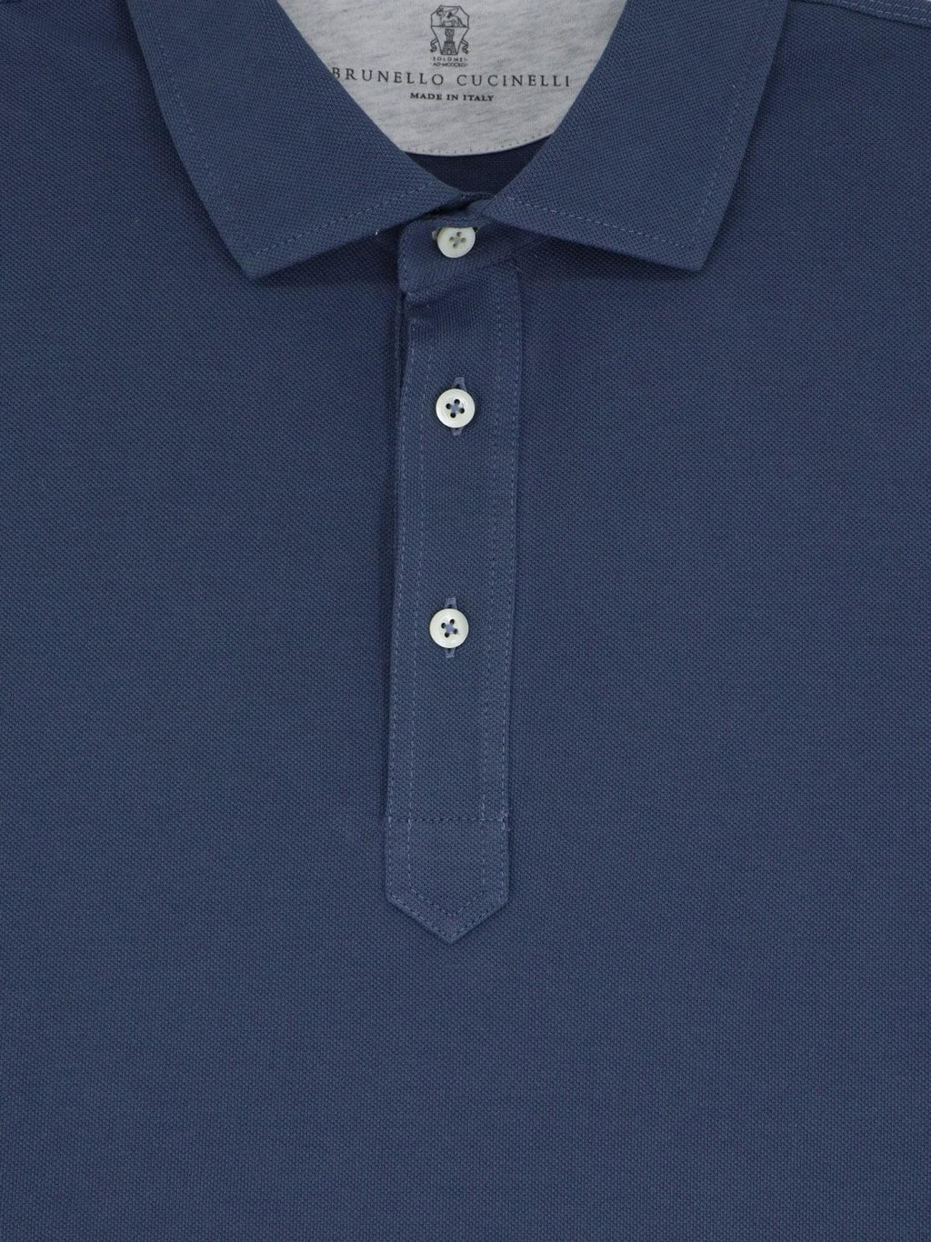 Brunello Cucinelli Men Cotton Polo Shirt