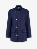 Brunello Cucinelli Men Water-Resistant Jacket With Hooks