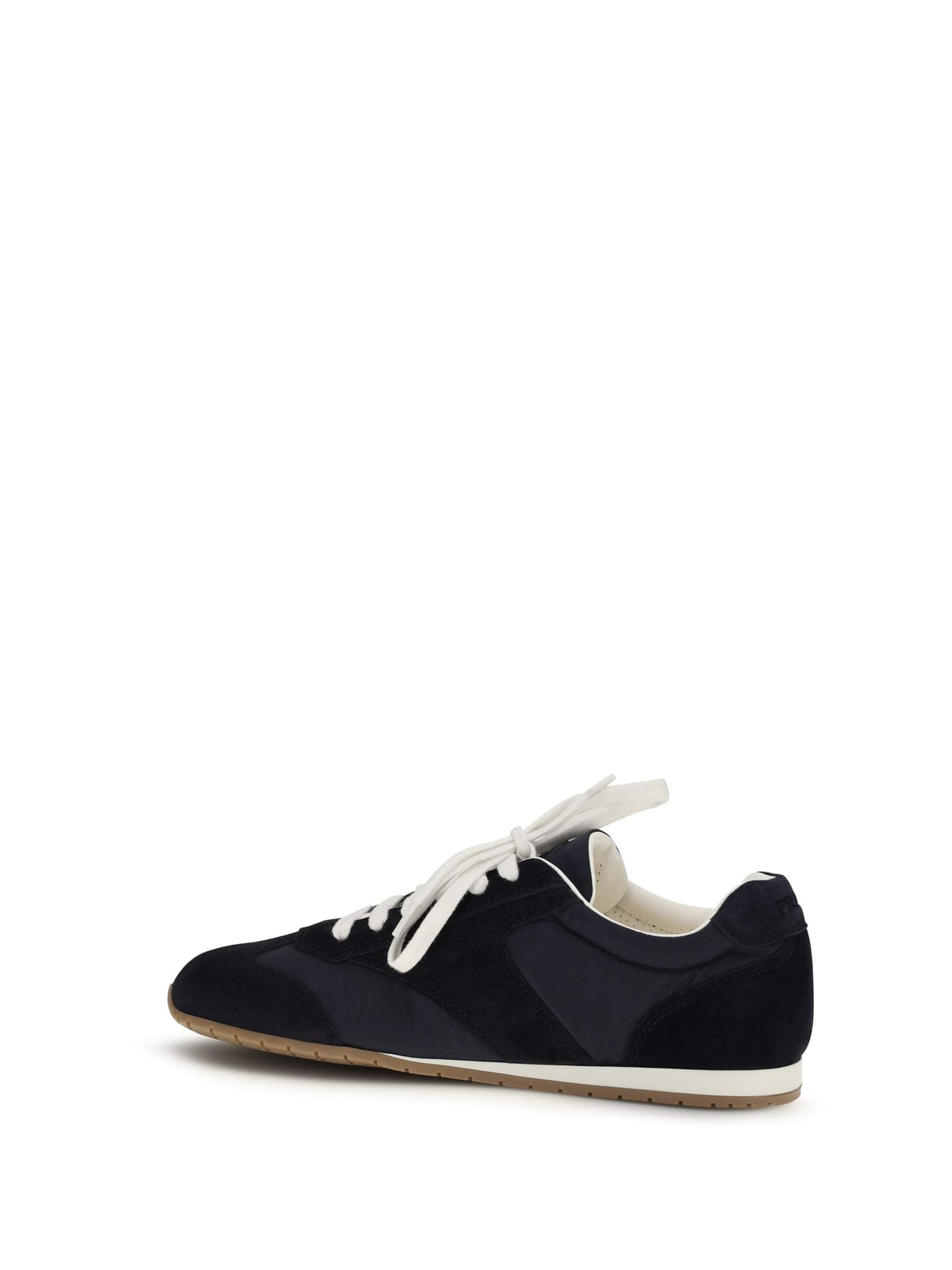 Prada Men Suede And Fabric Sneakers