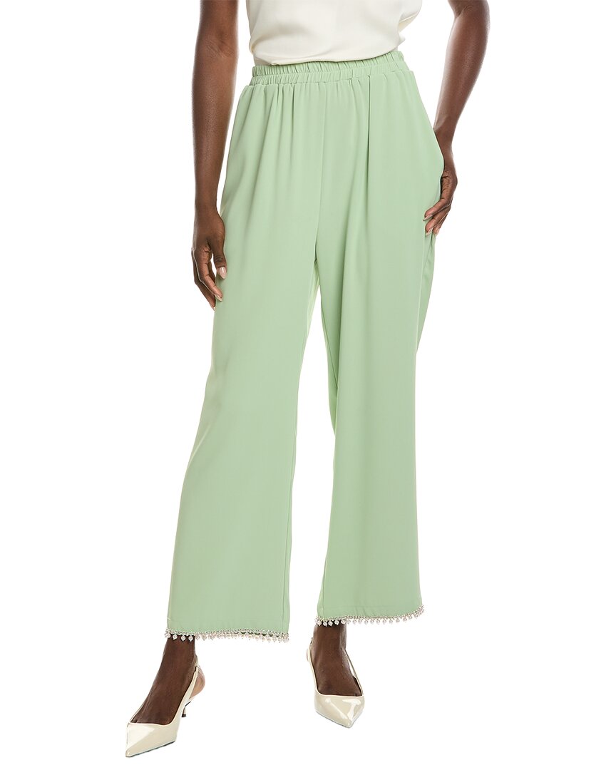 Gracia Embellished Hem Pant