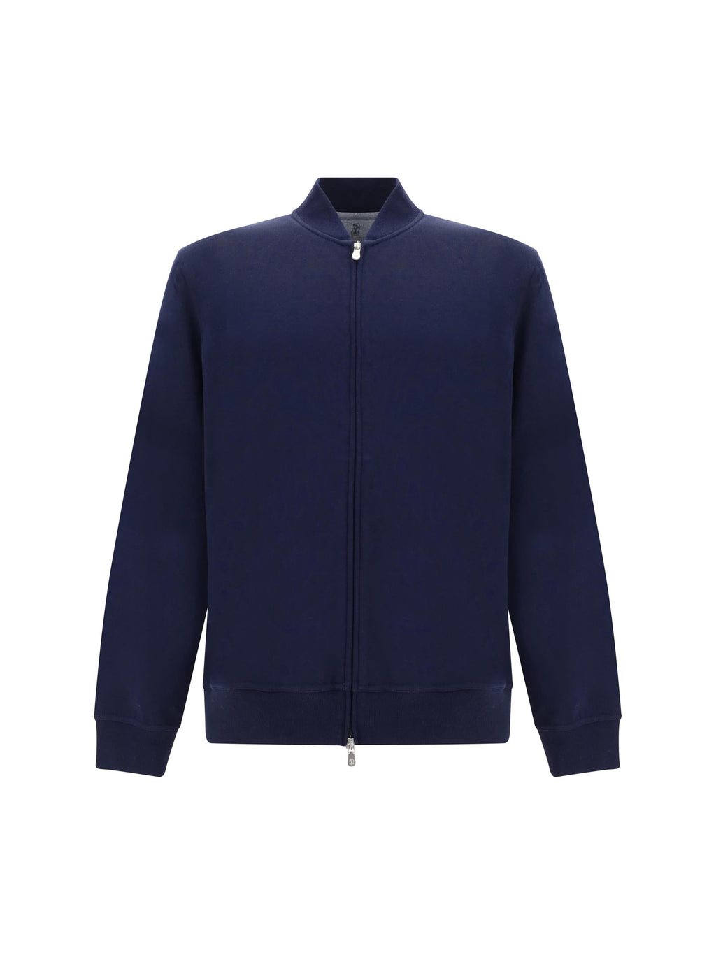 Brunello Cucinelli Men Cotton Zip Sweatshirt