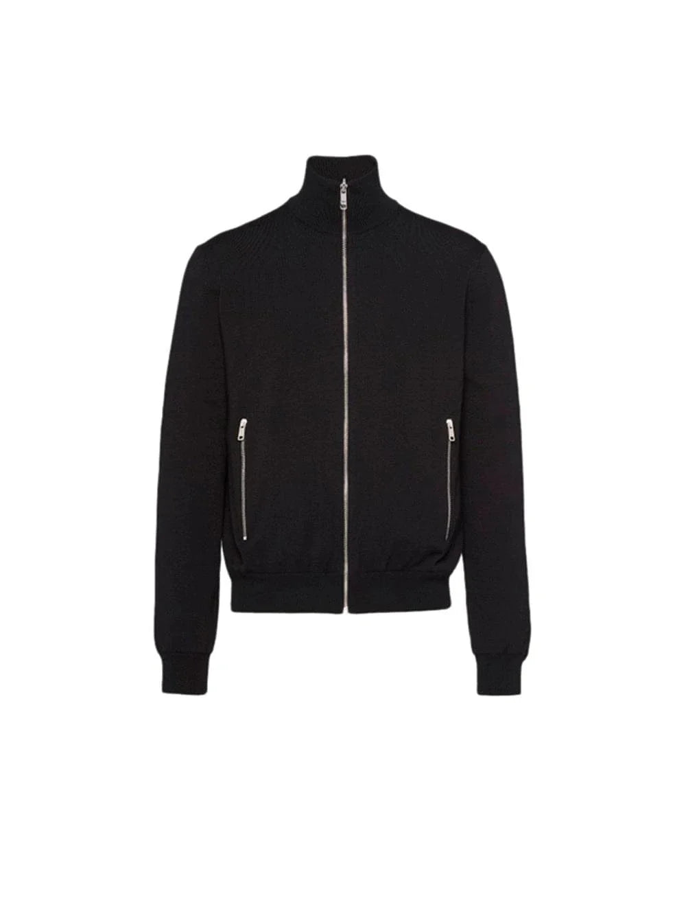 Prada Men Reversible Wool And Re-Nylon Jacket