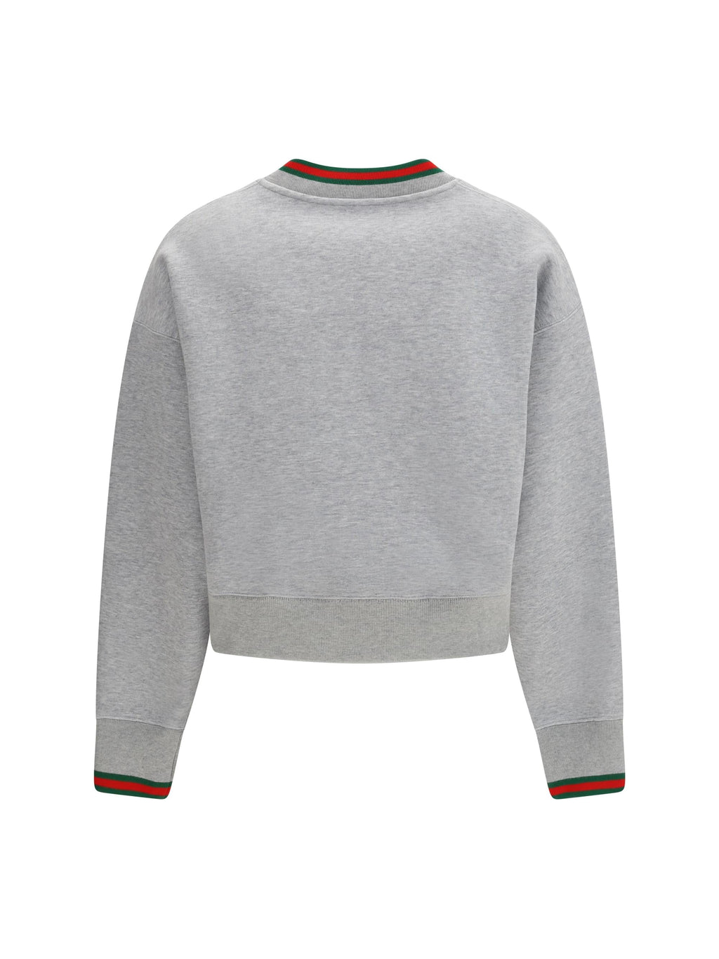 Gucci Women Web Cotton Jersey Sweatshirt