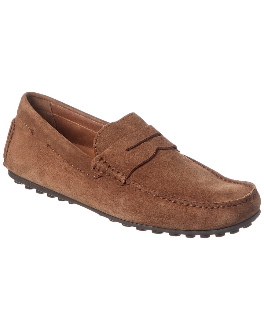 Aquatalia Lucca Weatherproof Suede Loafer