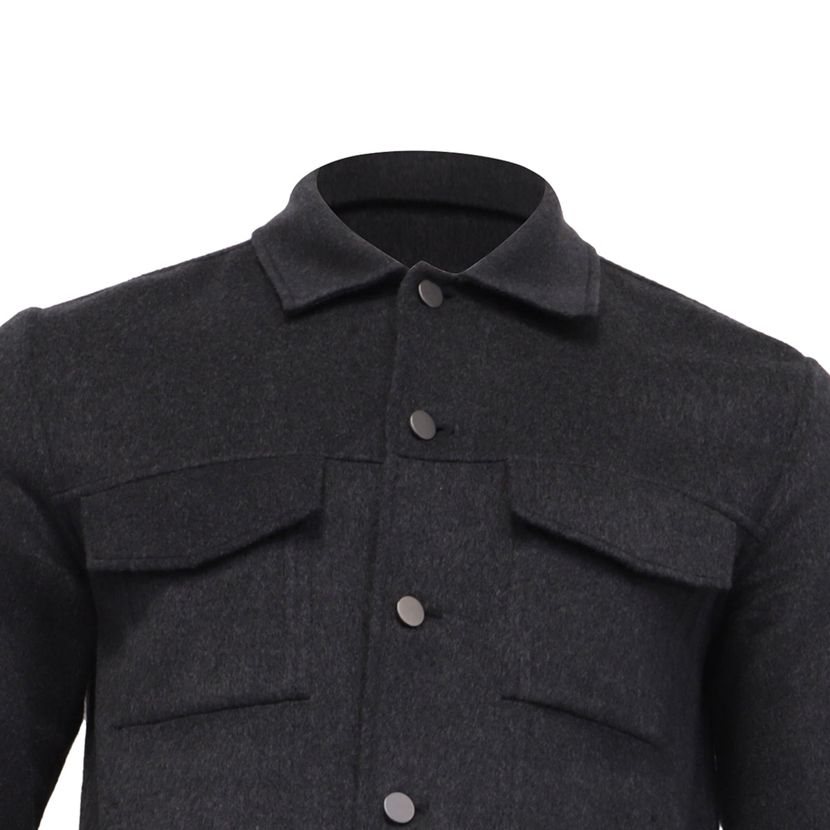 Theory Trucker Jacket in Grey Wool