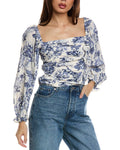 Seraphina Ruched Crop Top