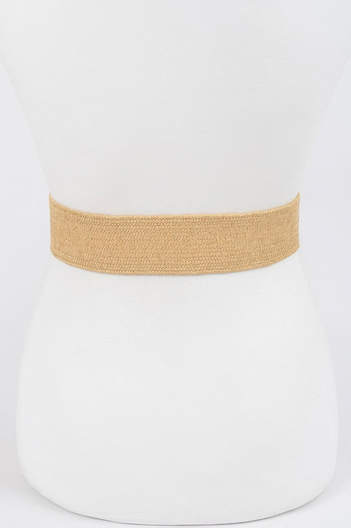 Weaved Pearl Buckle Belt