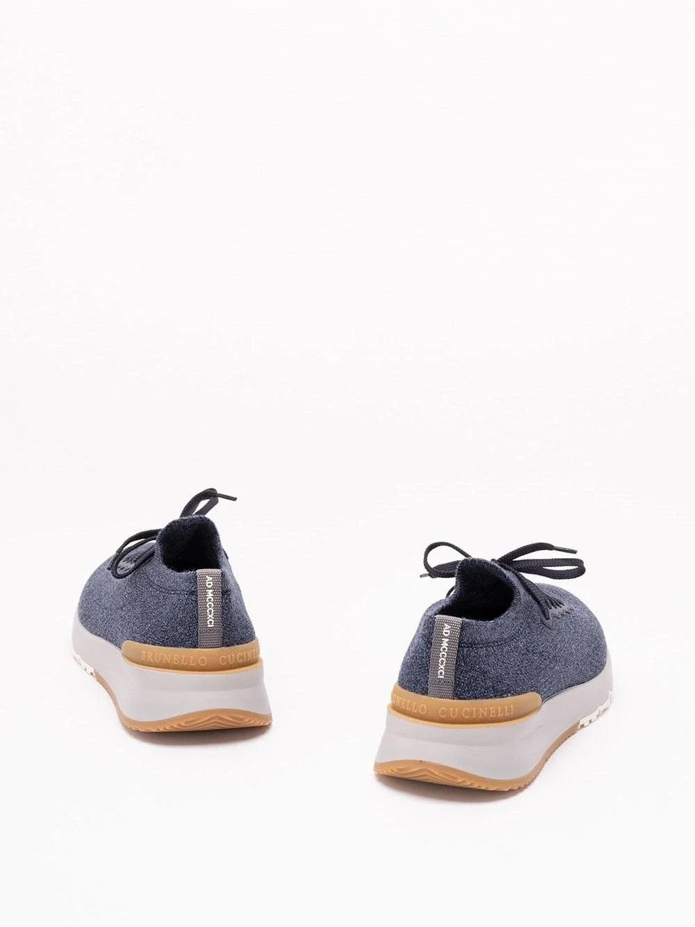 Brunello Cucinelli Men Knit Sneakers