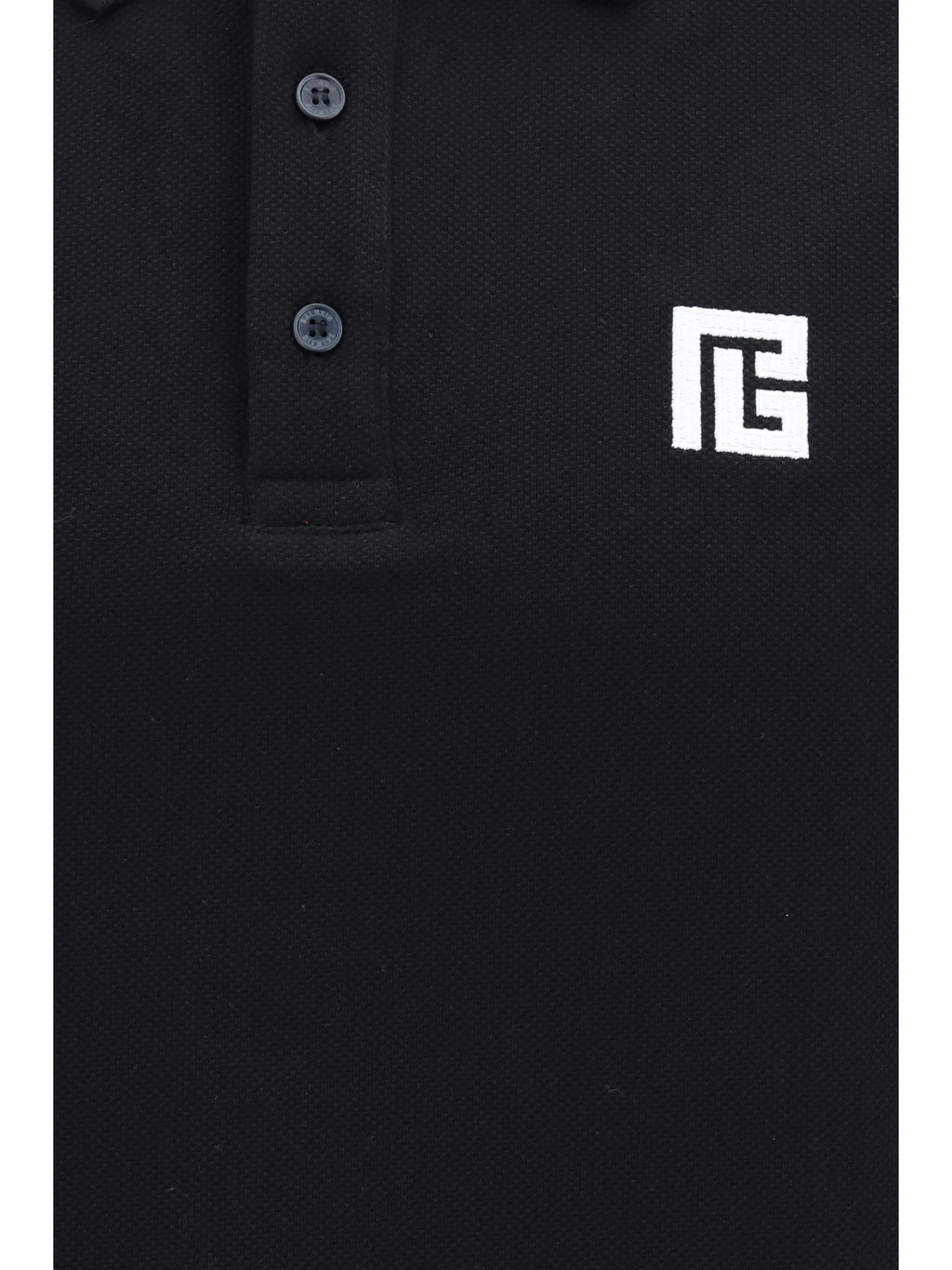 Balmain Men Pb Embroidered Logo Polo