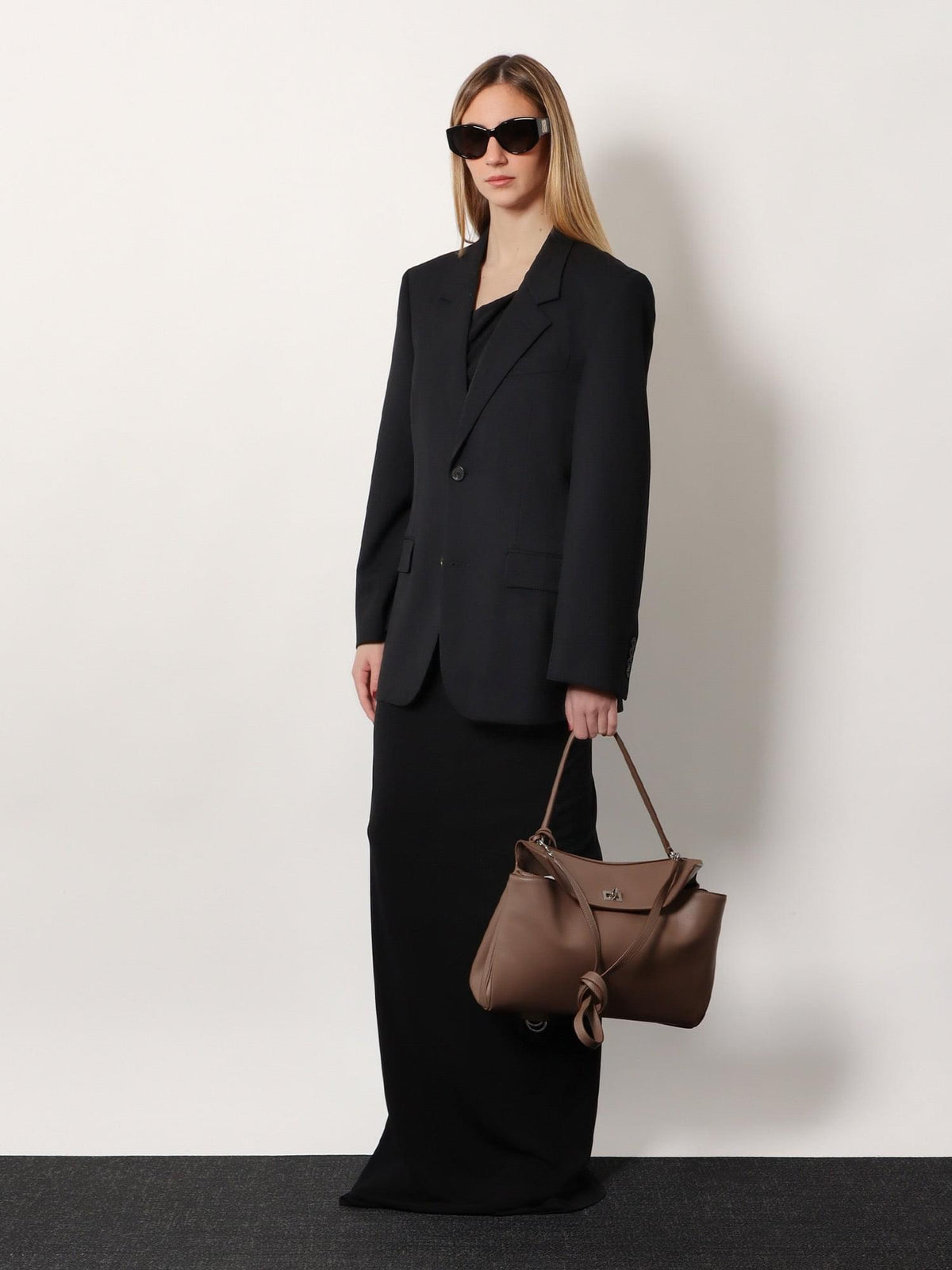 Balenciaga Women Rodeo Medium Leather Crossbody Bag