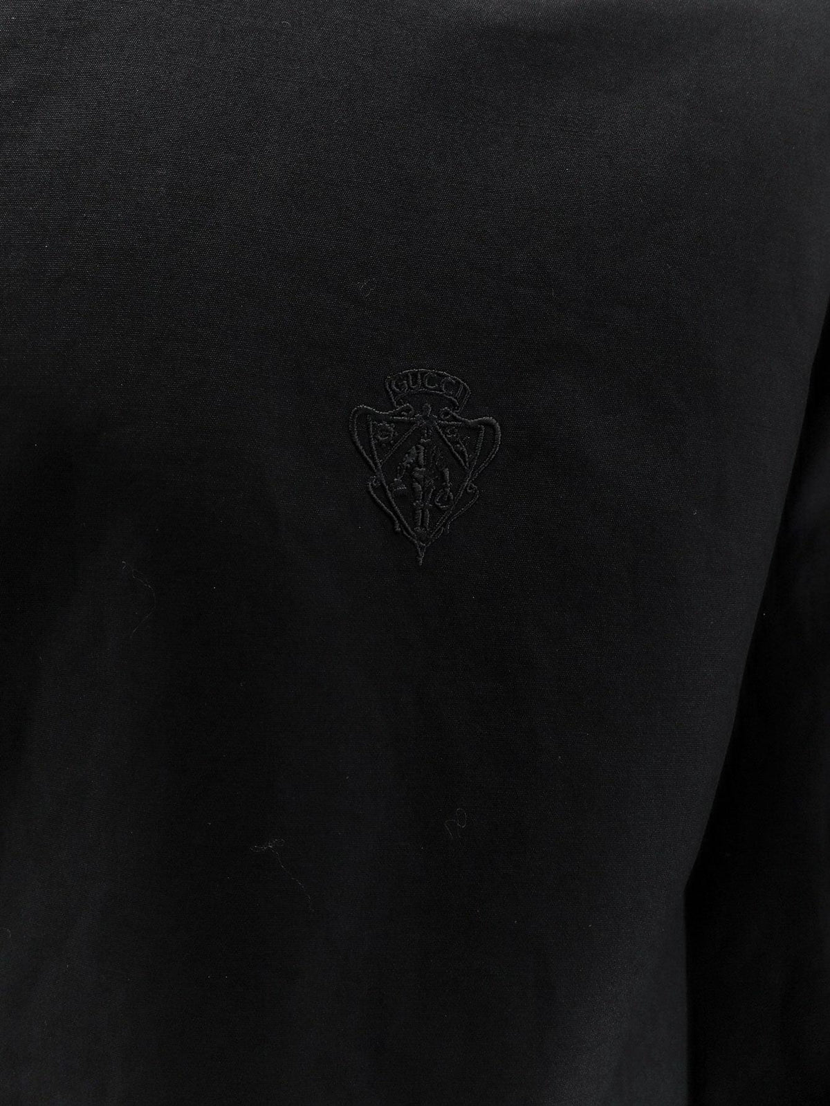 Gucci Men Reversible Cotton And Gg Nylon Jacket